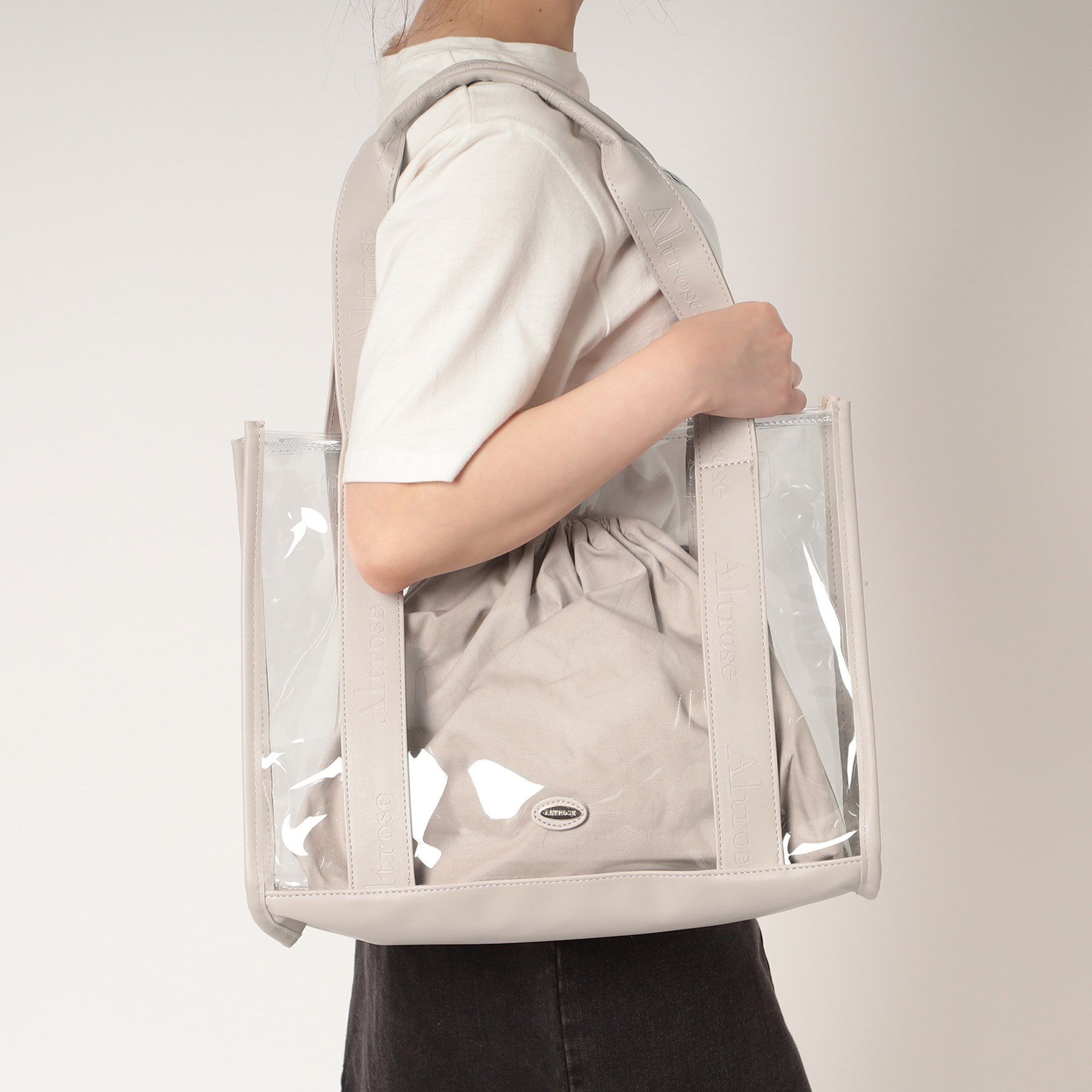 Ober Tashe「クリアトートバッグ」|トートバッグ|