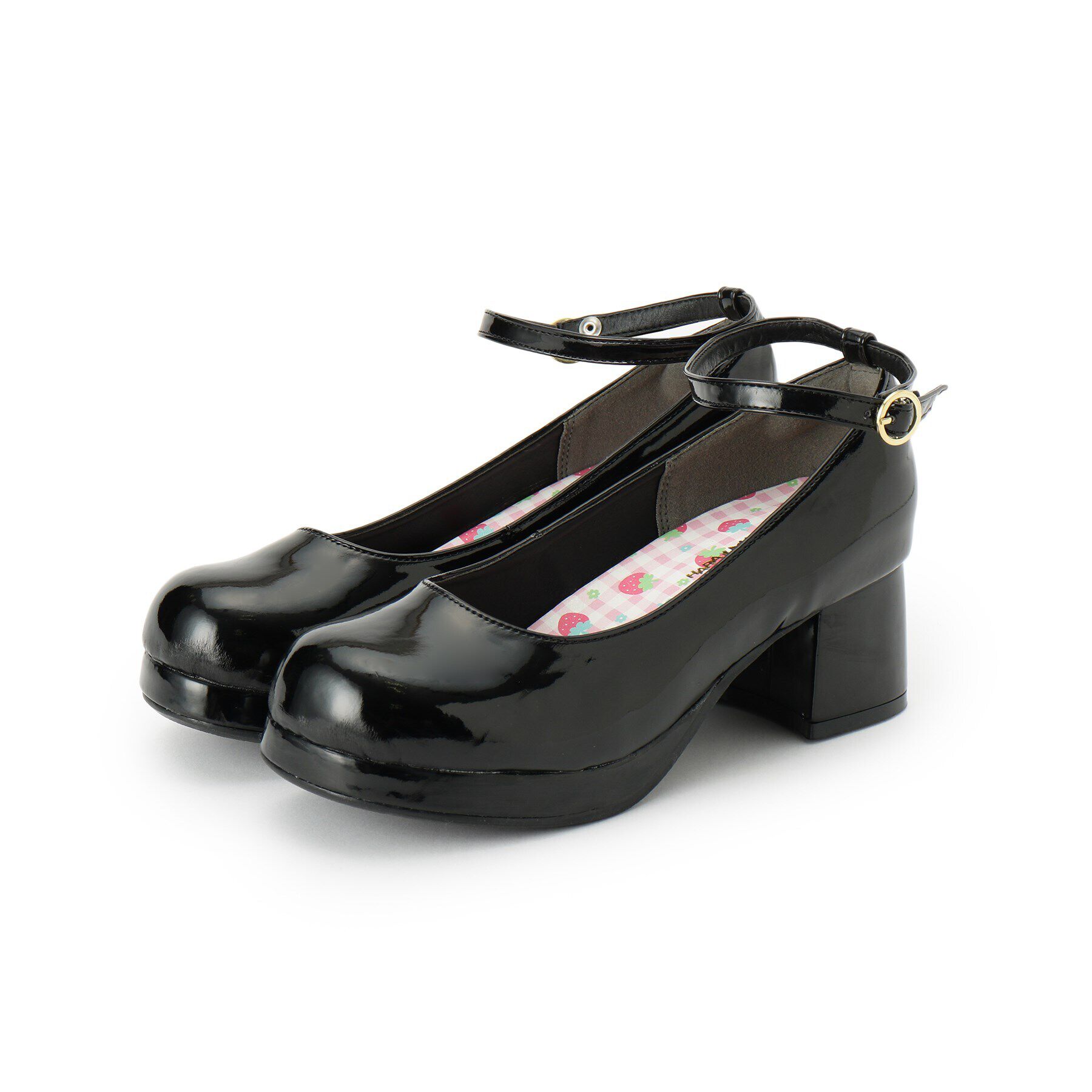 csT&P「厚底ストラップ付プレーンパンプス」|パンプス|