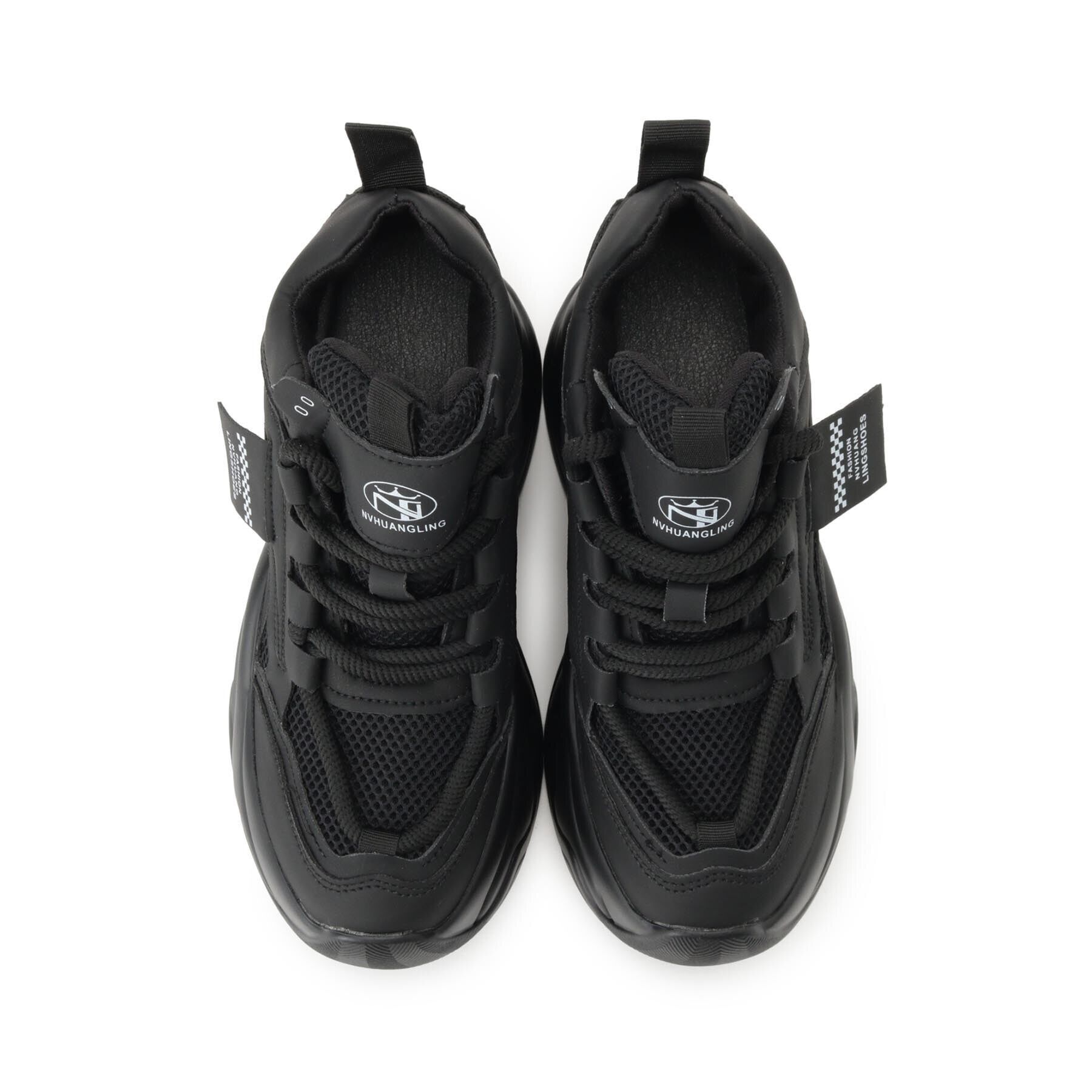 csT&P「厚底ワンポイントインヒールデザインスニーカー」|スニーカー|