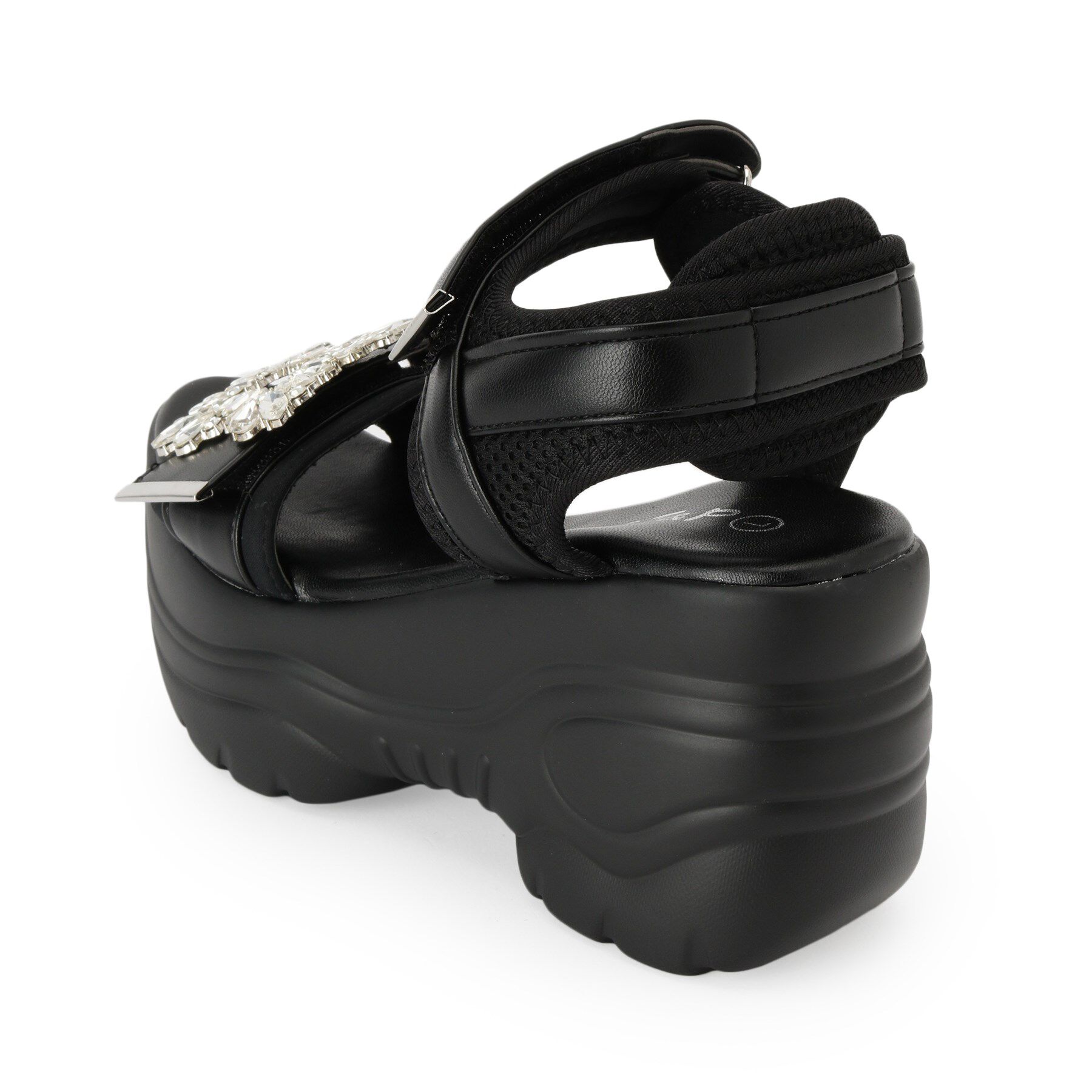 csT&P「厚底ビジューバックルサンダル」|サンダル|