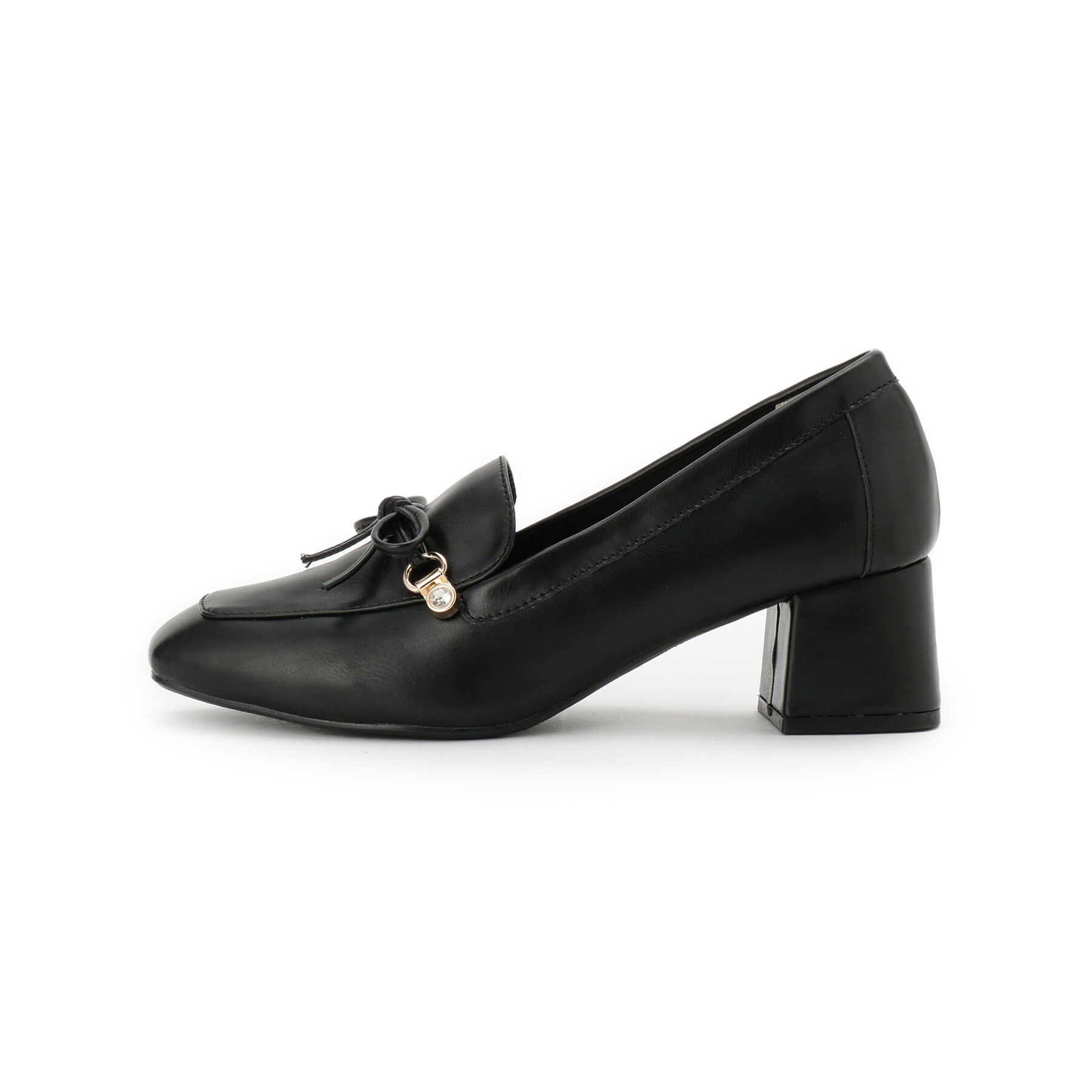 ESPERANZA「ビジュー付リボンローファー」|パンプス|