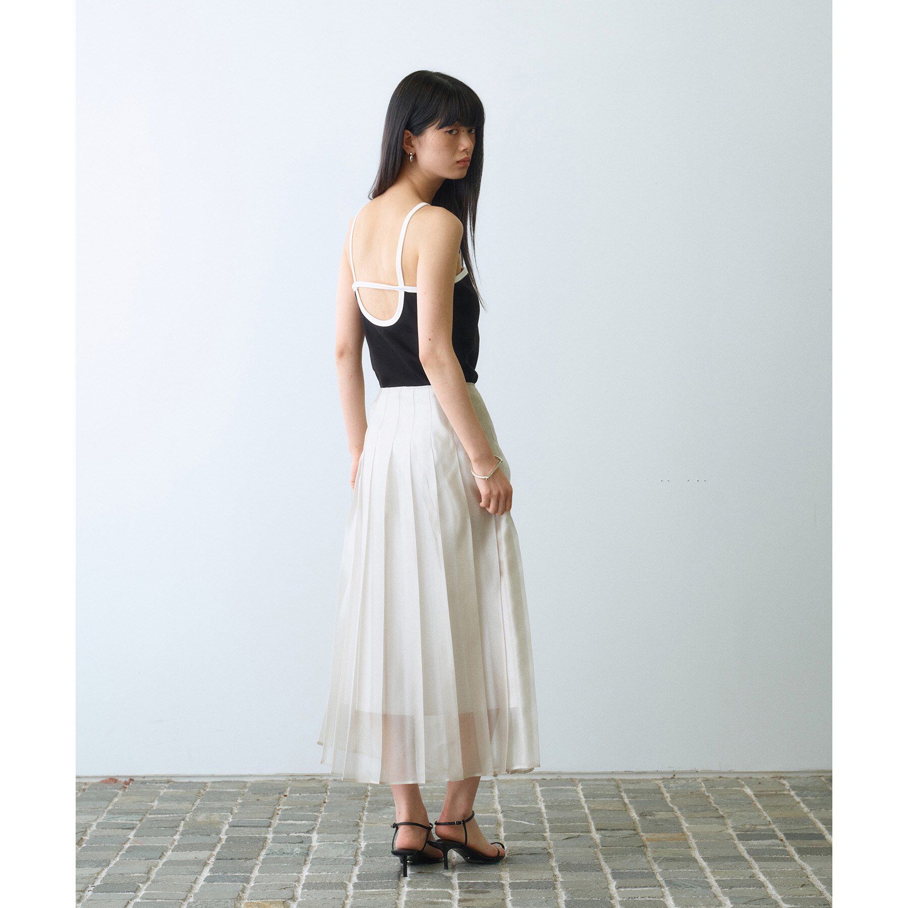 CODE A「design cut camisole」|キャミソール|