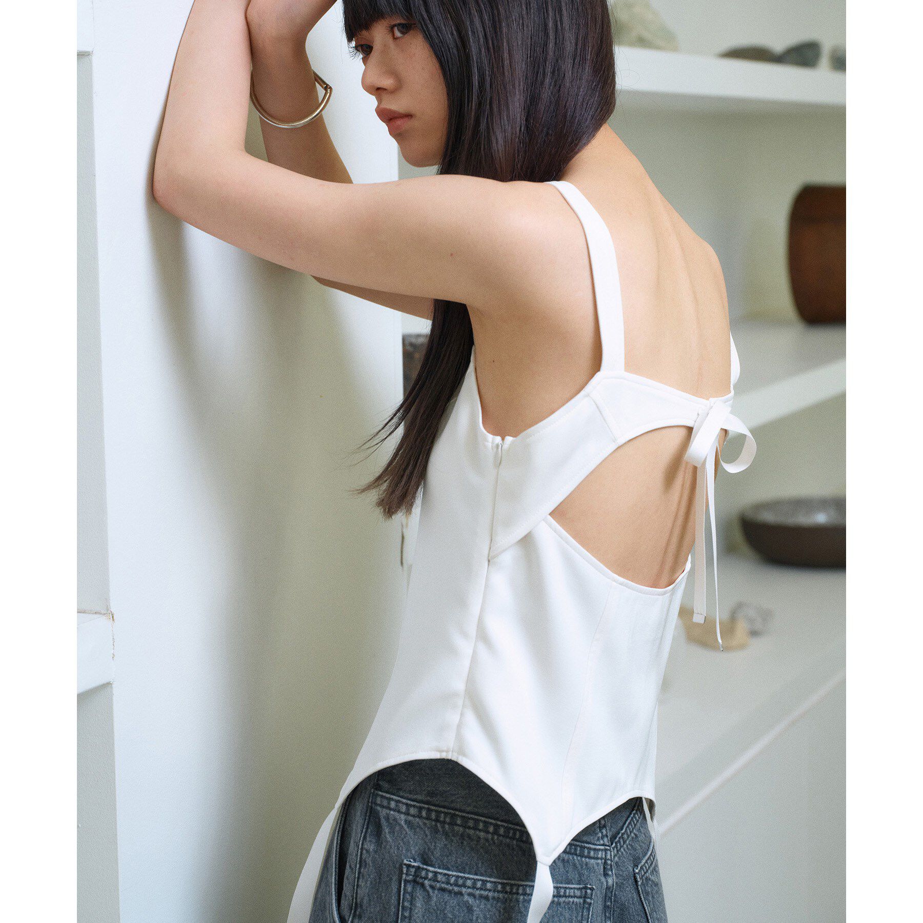 CODE A「corset cami」|キャミソール|