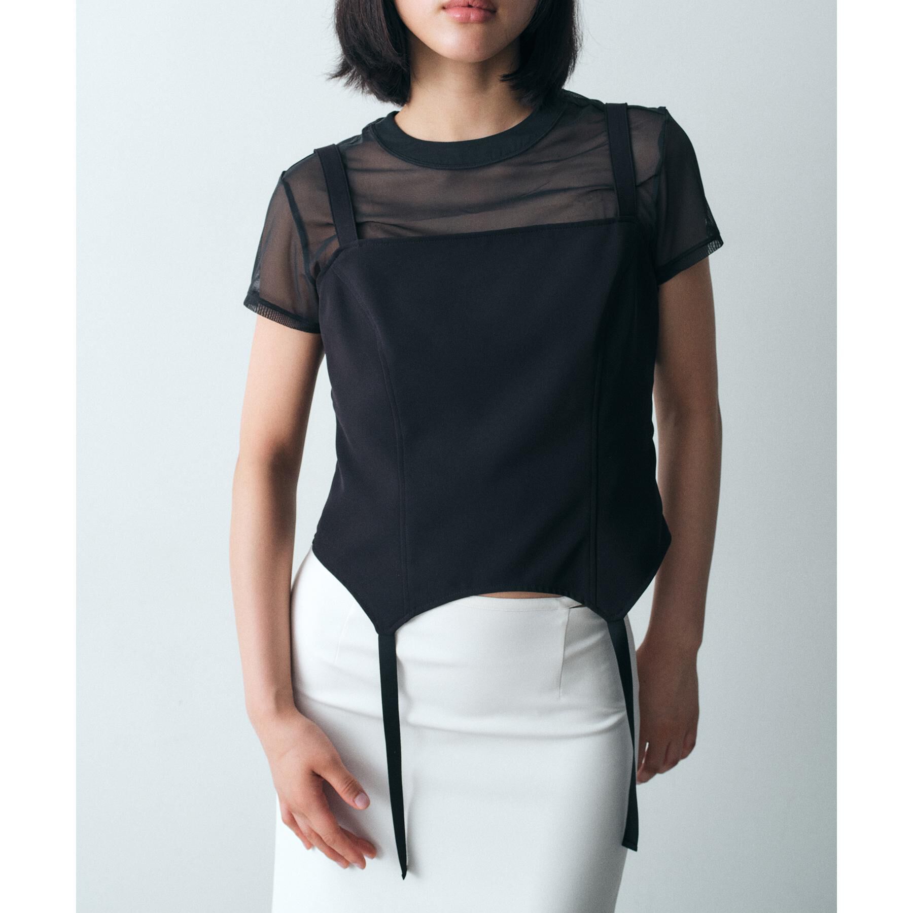 CODE A「corset cami」|キャミソール|