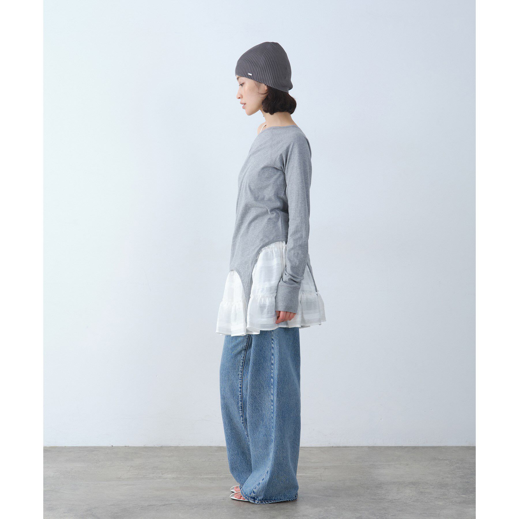 CODE A「dream ruffle lace mini skirt」|スカート|