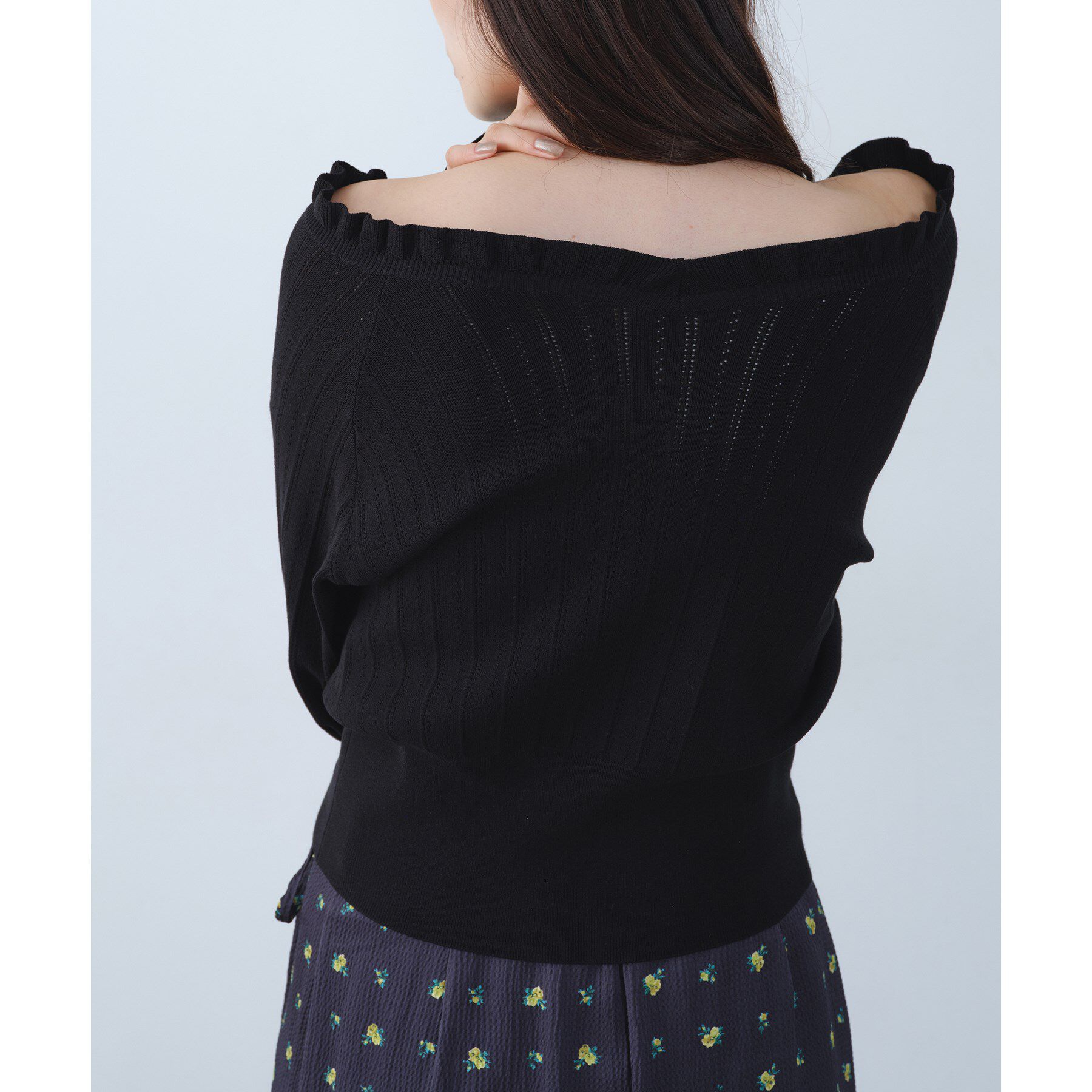 CODE A「frill design knit」|ニット・セーター|