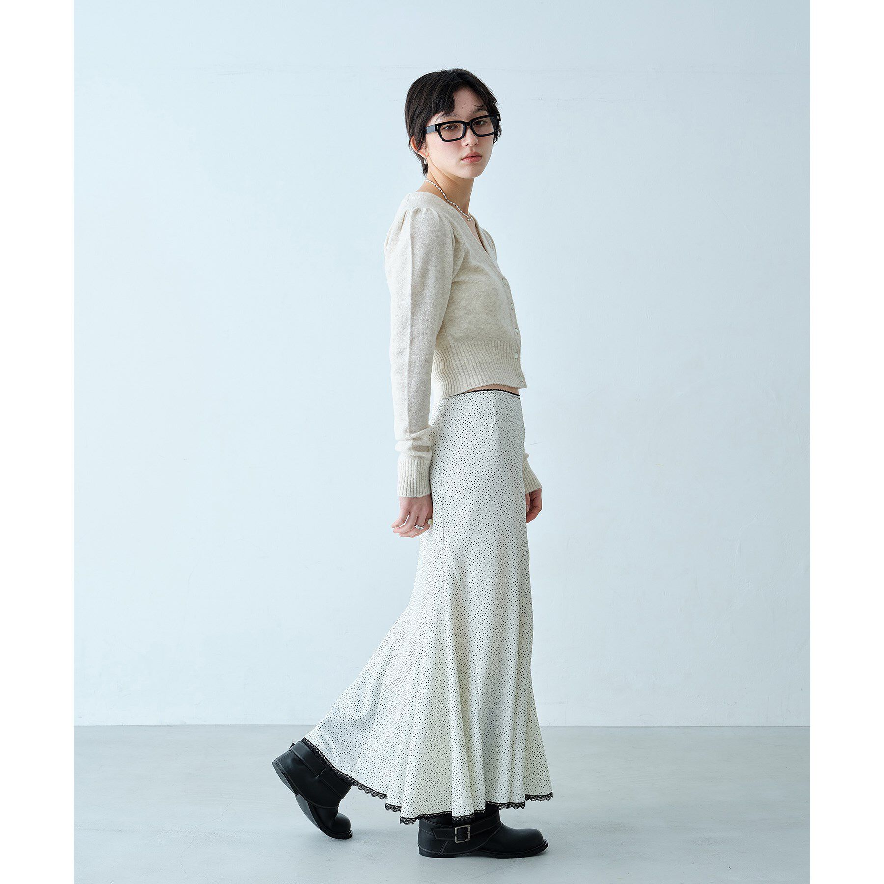 CODE A「femi dot skirt」|スカート|