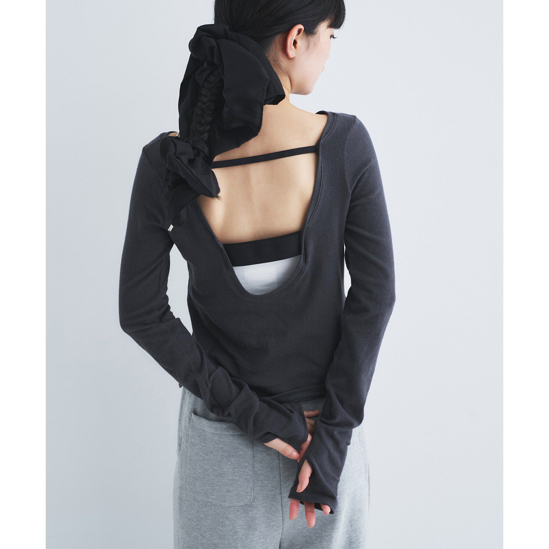 CODE A「backline elastic pullover」|Tシャツ・カットソー|