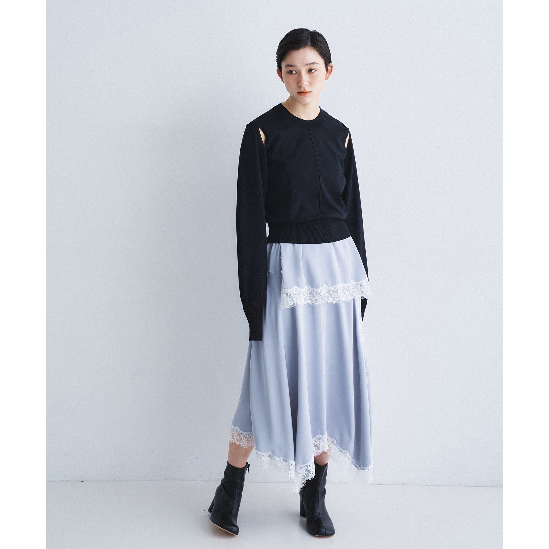 CODE A「slit pullover knit」|ニット・セーター|