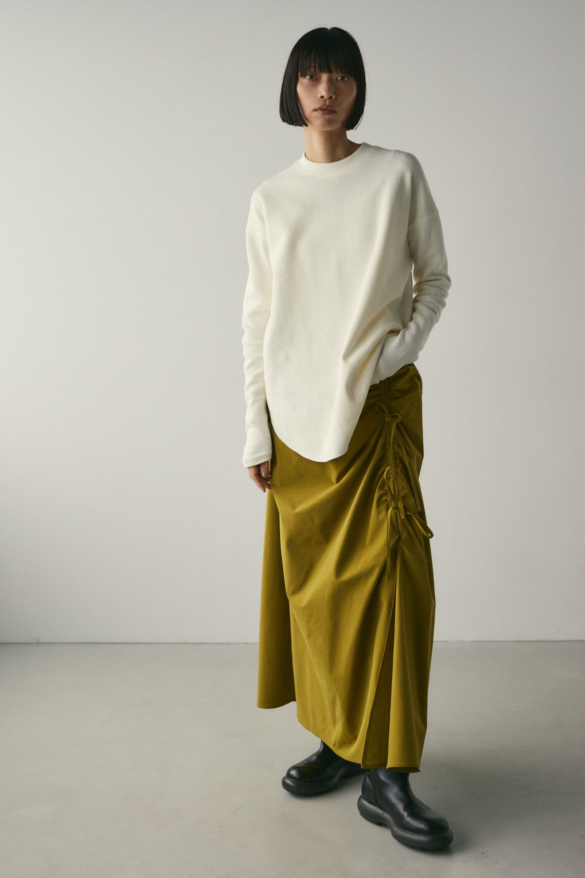 STYLEMIXER「サイドギャザースカート」|スカート|