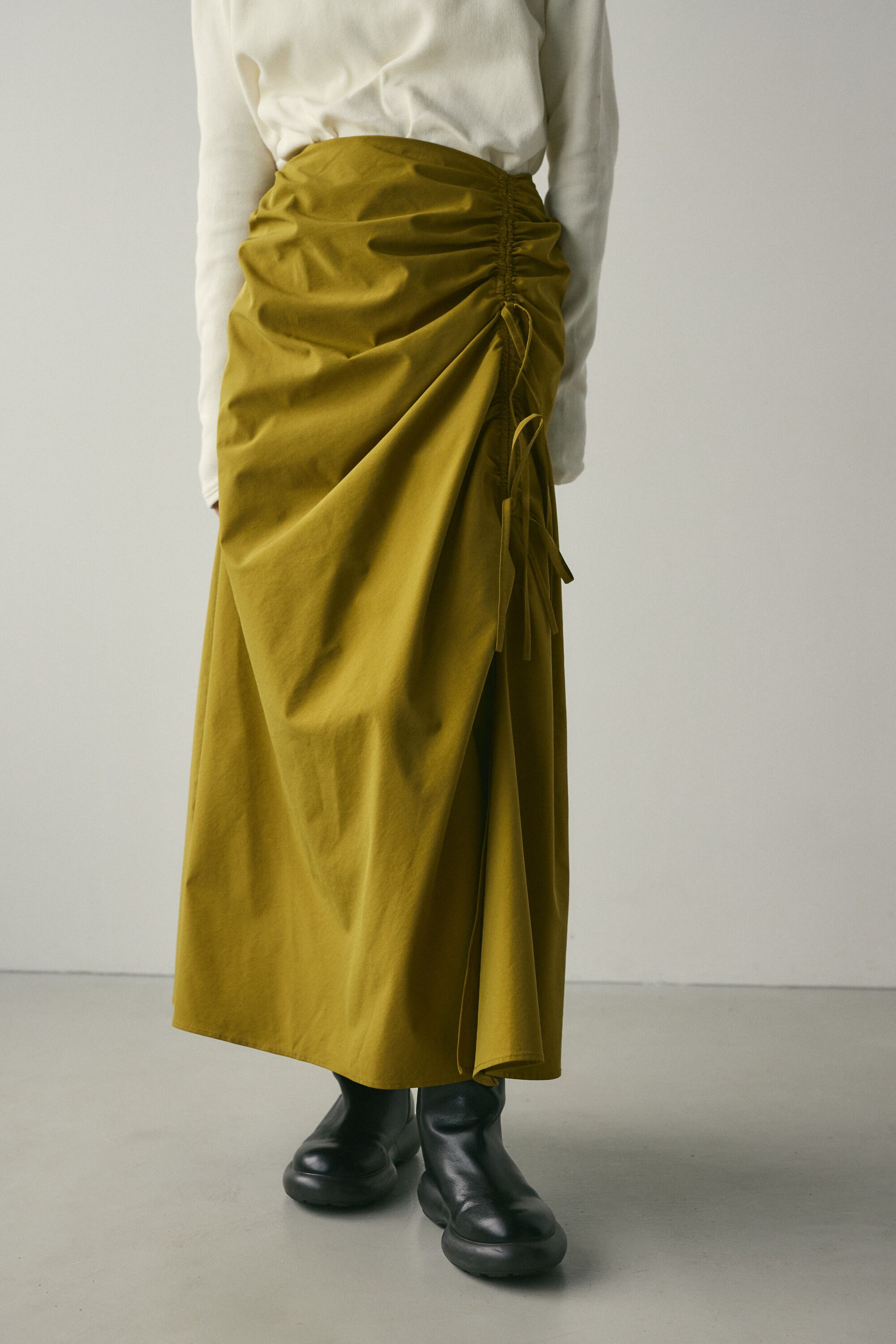 STYLEMIXER「サイドギャザースカート」|スカート|