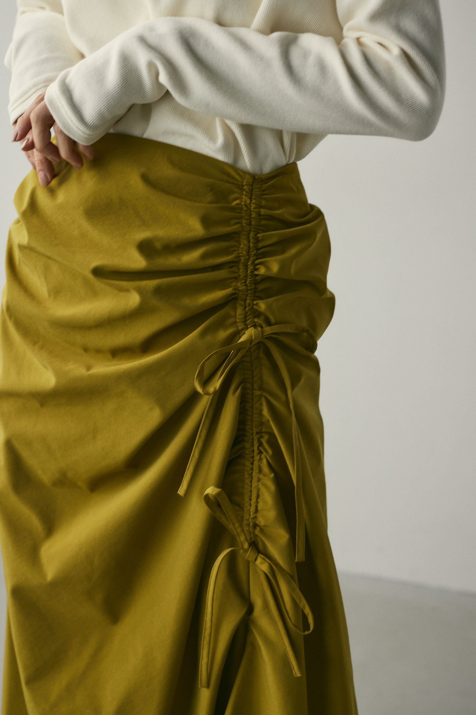 STYLEMIXER「サイドギャザースカート」|スカート|