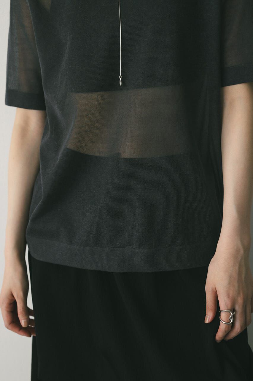 STYLEMIXER「ウォッシャブルリネンニットT」|ニット・セーター|