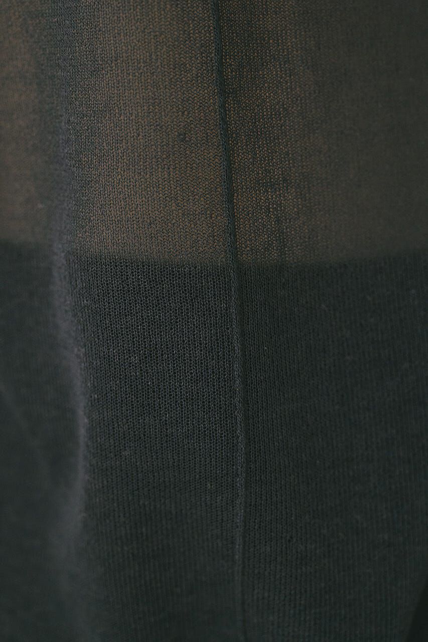 STYLEMIXER「ウォッシャブルリネンニットT」|ニット・セーター|