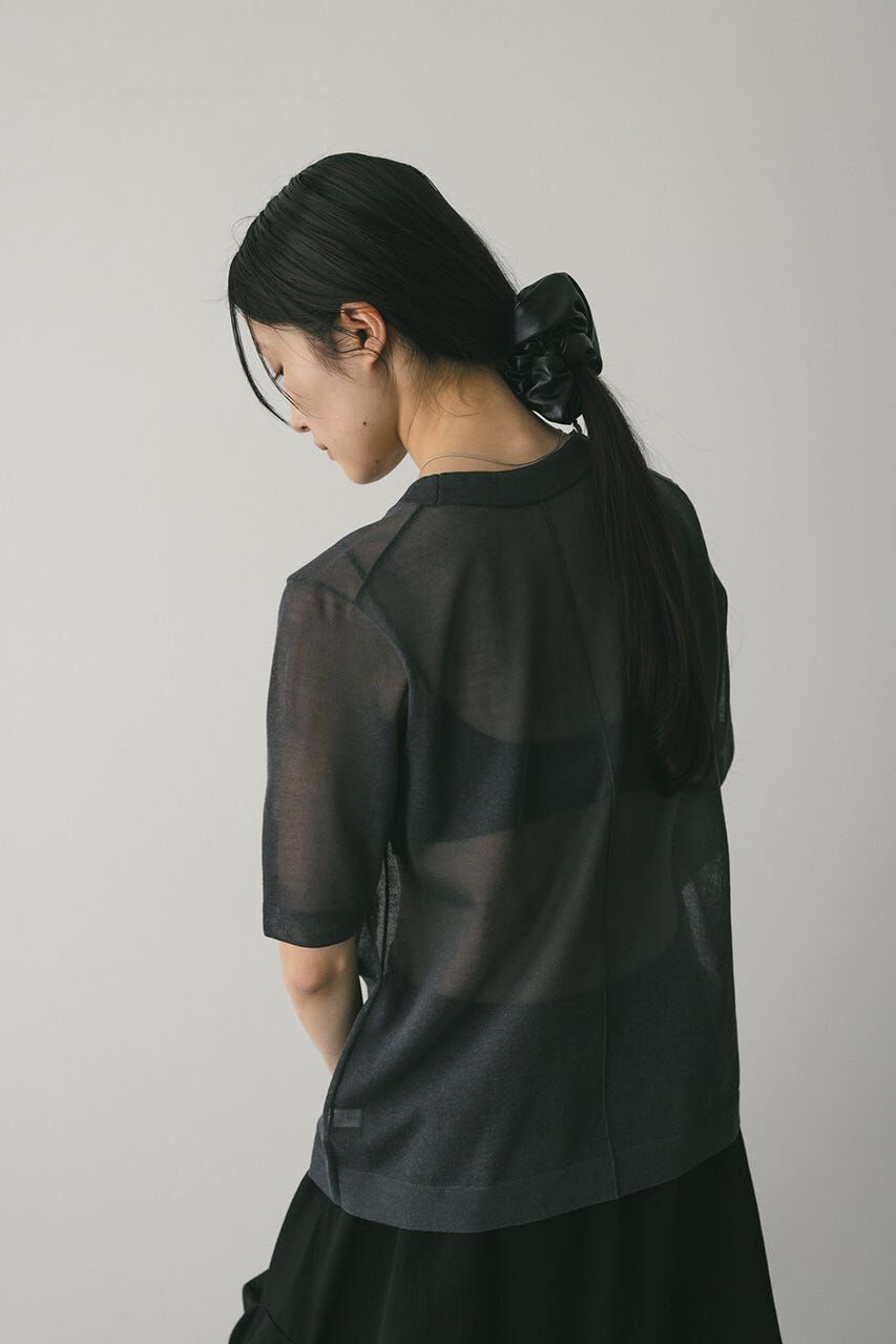 STYLEMIXER「ウォッシャブルリネンニットT」|ニット・セーター|