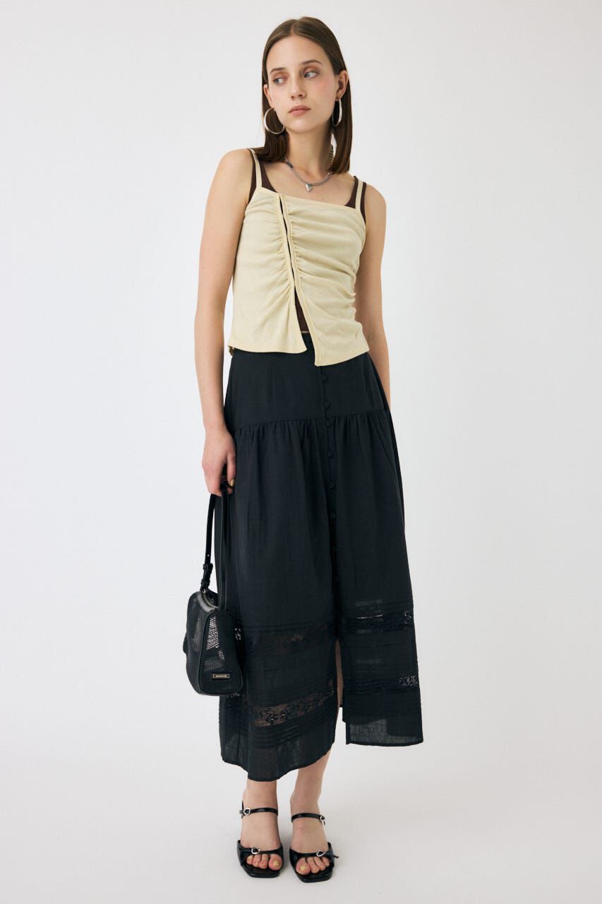 MOUSSY「COTTON マキシスカート」|スカート|