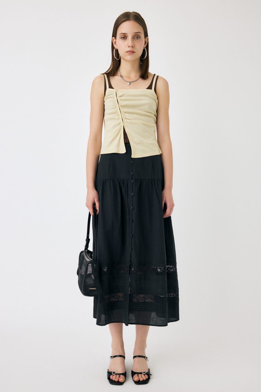 MOUSSY「COTTON マキシスカート」|スカート|