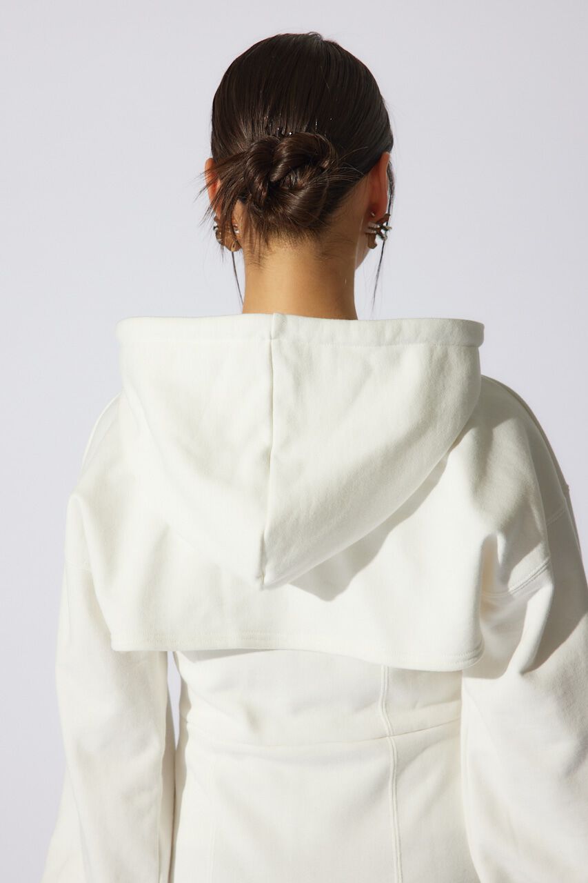 rienda「レイヤードパーカーワンピース」|ワンピース|