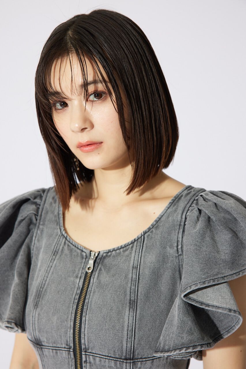 rienda「フリルスリーブマーメイドワンピース」|ワンピース|