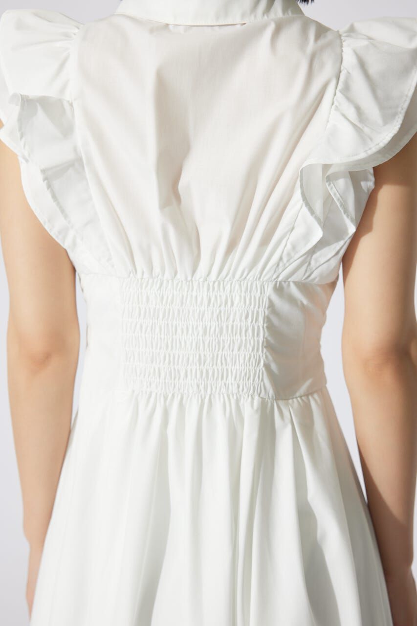 rienda「レースアップフリルワンピース」|ワンピース|