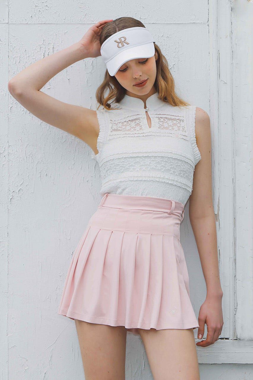 rienda「プリーツフレアカットスカート」|スカート|PNK