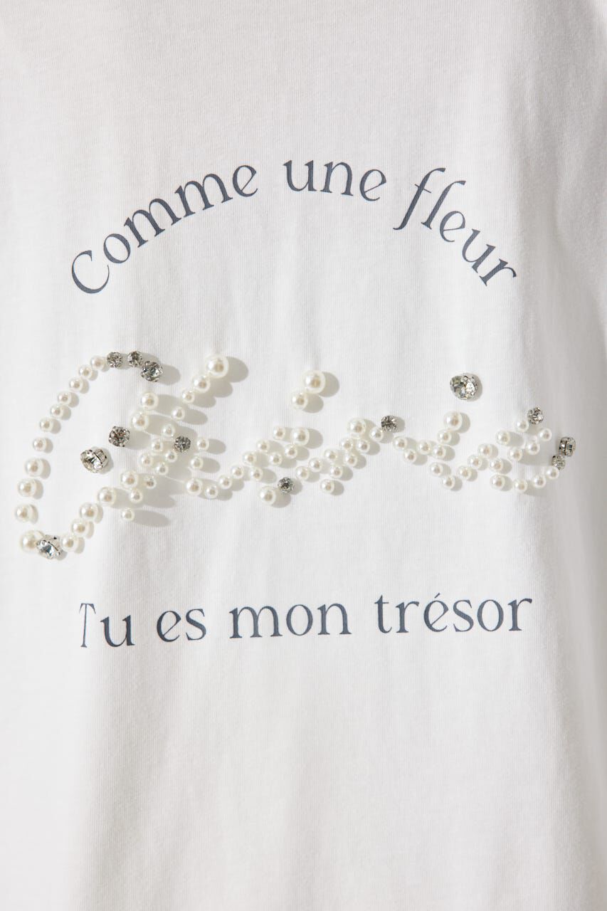 rienda「パールロゴビッグTシャツ」|Tシャツ・カットソー|