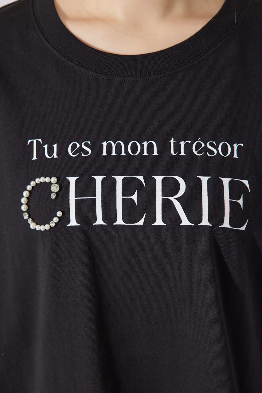 rienda「パールロゴビッグTシャツ」|Tシャツ・カットソー|