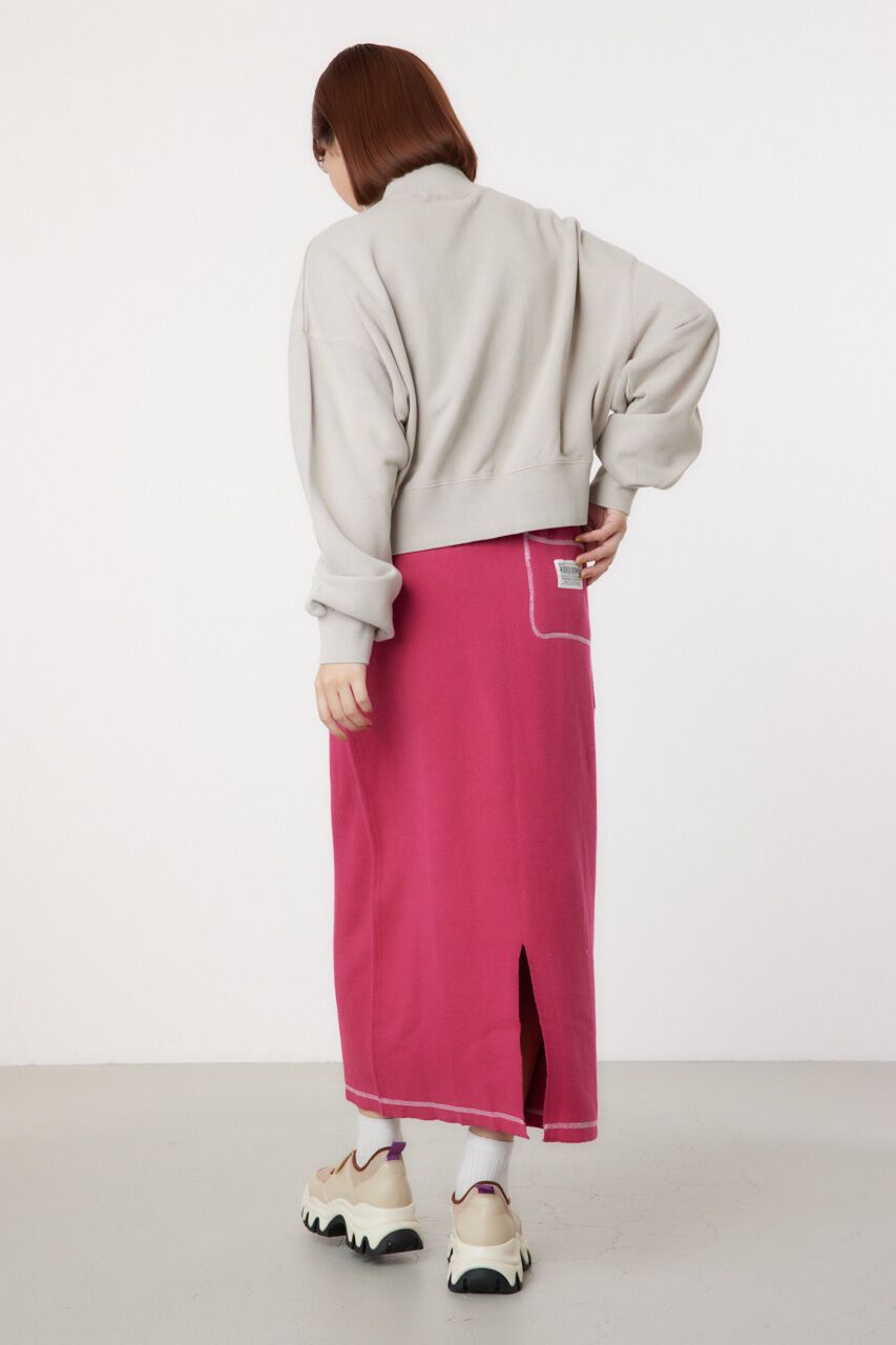 RODEO CROWNS「スウェットライクカラーステッチニットスカート」|その他|