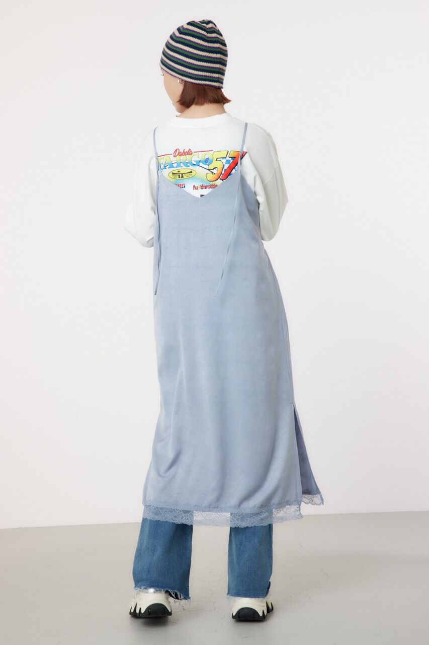 RODEO CROWNS「サテンレースキャミワンピース」|ワンピース|