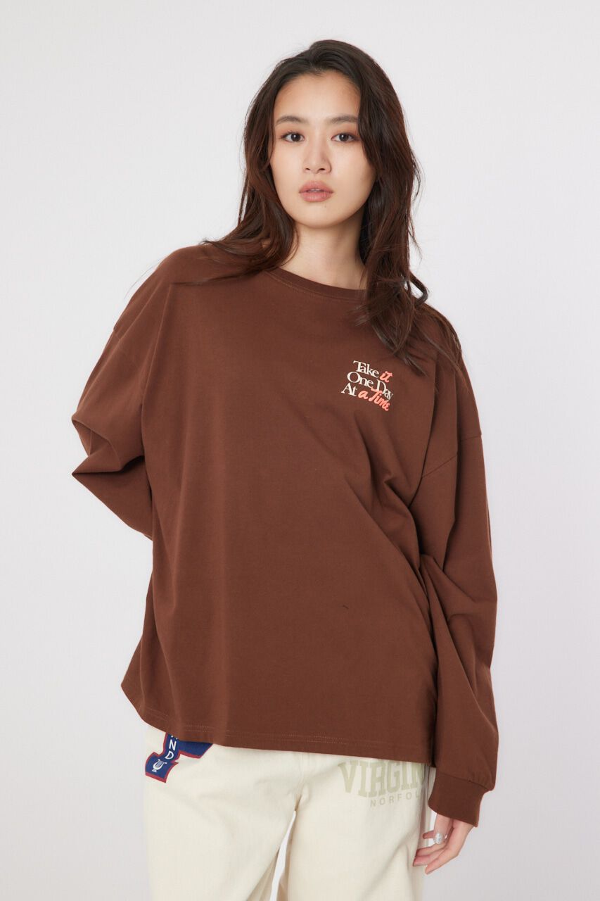 RODEO CROWNS「ONE DAY L/S Tシャツ」|Tシャツ・カットソー|BRN