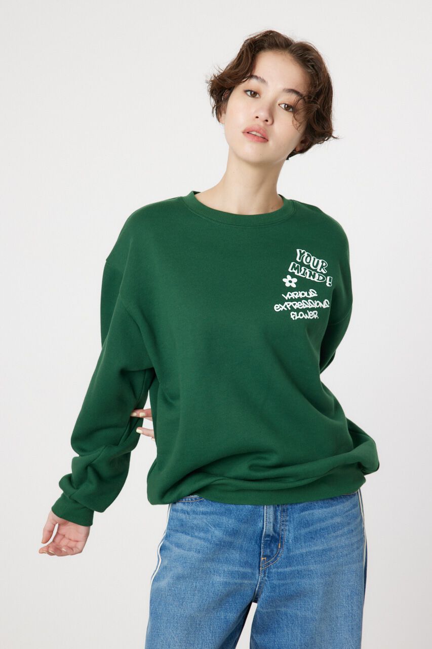 RODEO CROWNS「FOUR FLOWER スウェット」|パーカー|