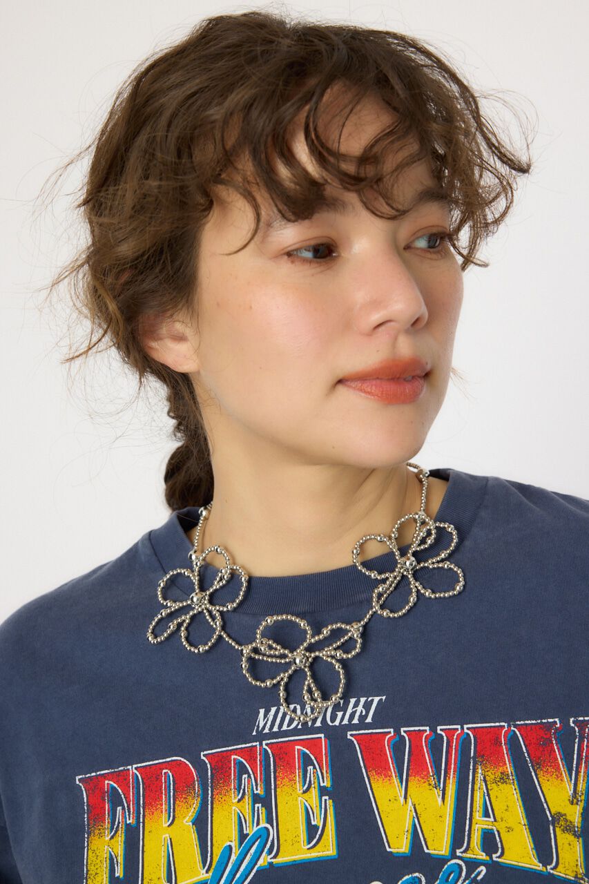 RODEO CROWNS「フラワービーズネックレス」|ネックレス|