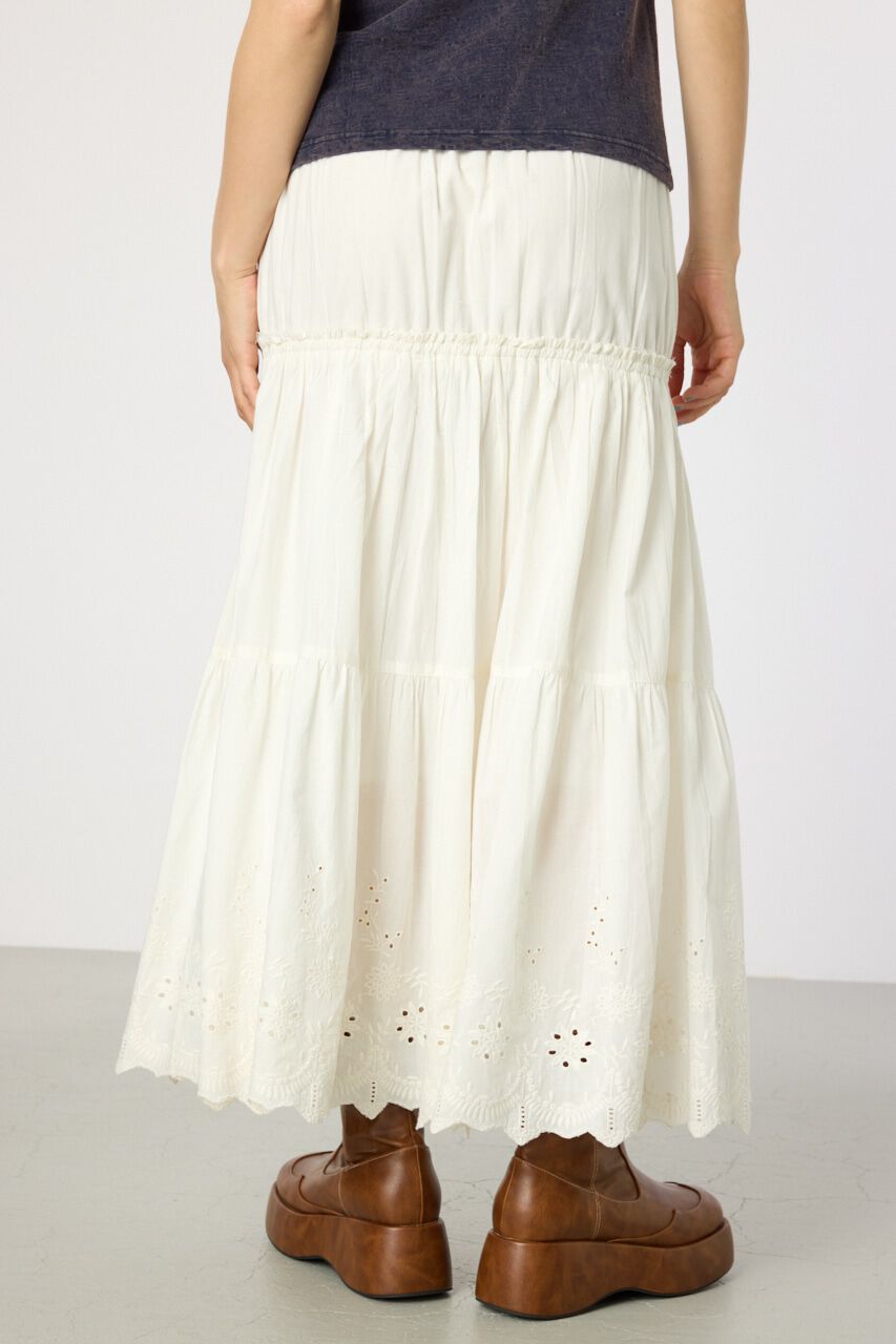 RODEO CROWNS「コットンローンスカラップスカート」|スカート|