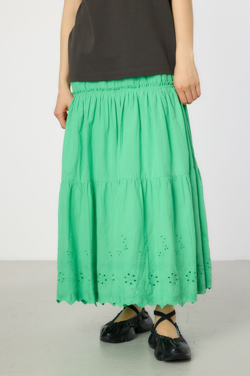 RODEO CROWNS「コットンローンスカラップスカート」|スカート|