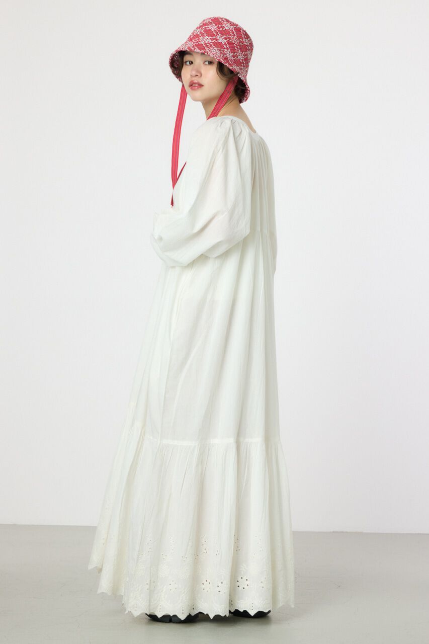 RODEO CROWNS「コットンレーススカラップワンピース」|ワンピース|