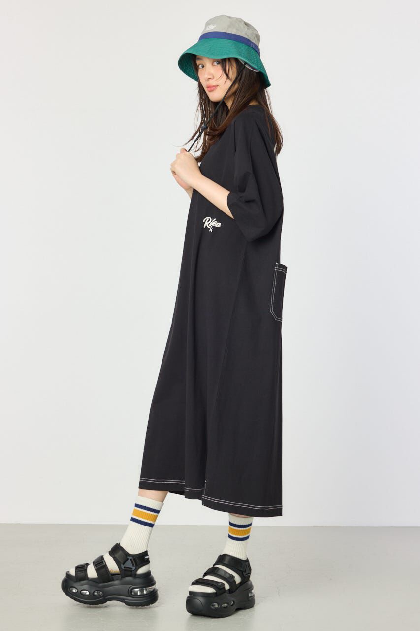 RODEO CROWNS「ラグランカラーステッチワンピース」|ワンピース|