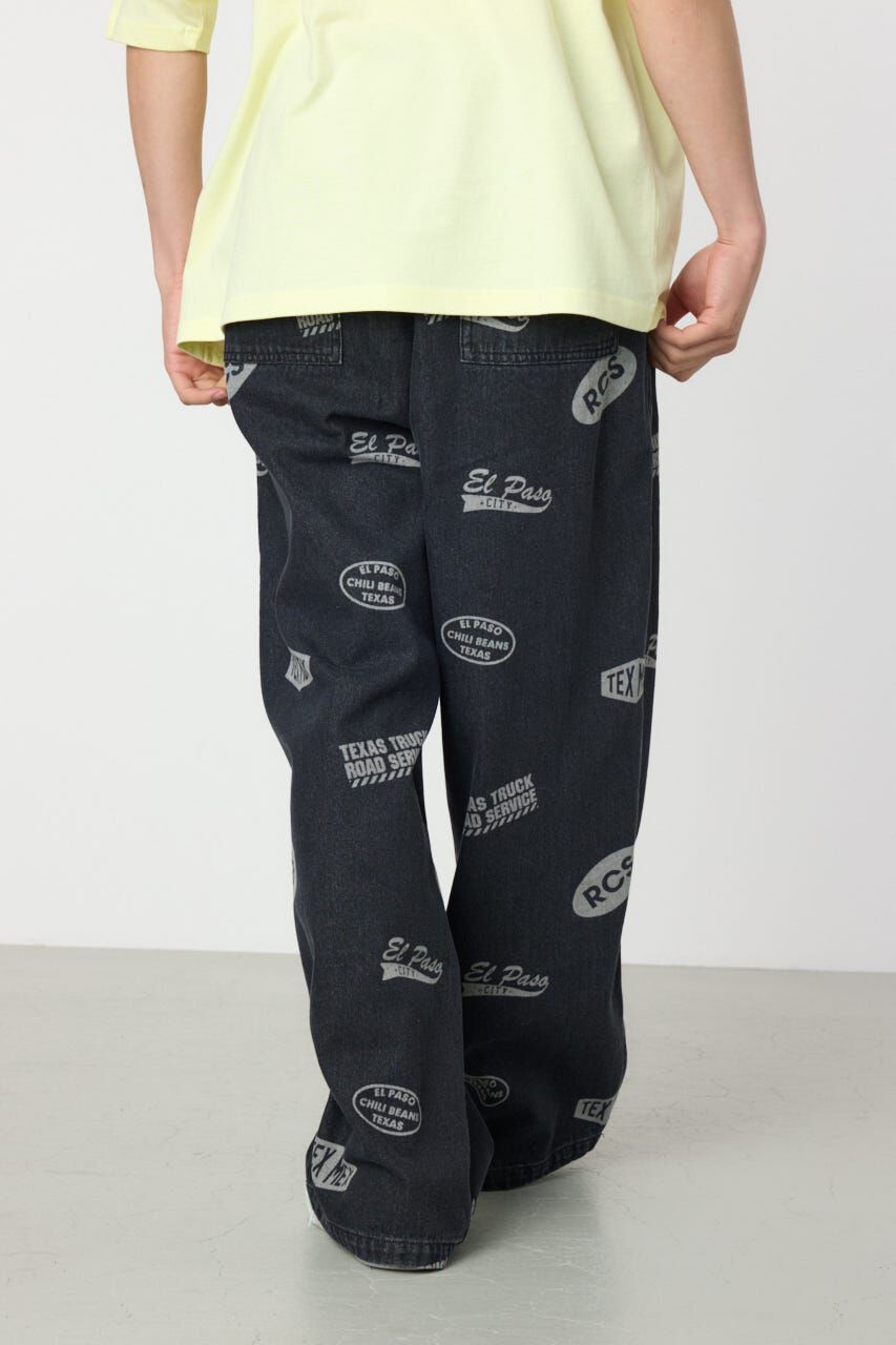 RODEO CROWNS「スタンプデニムパンツ」|デニム|