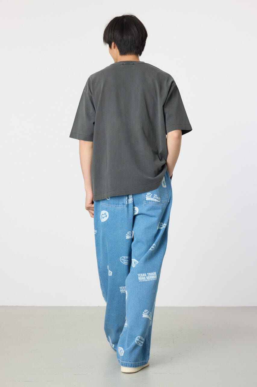 RODEO CROWNS「スタンプデニムパンツ」|デニム|