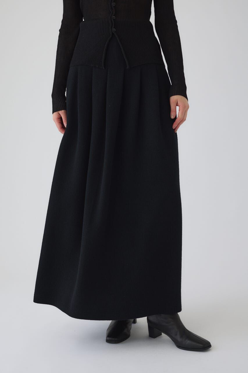 RIM.ARK 「High waist bomber knit SK」|スカート|