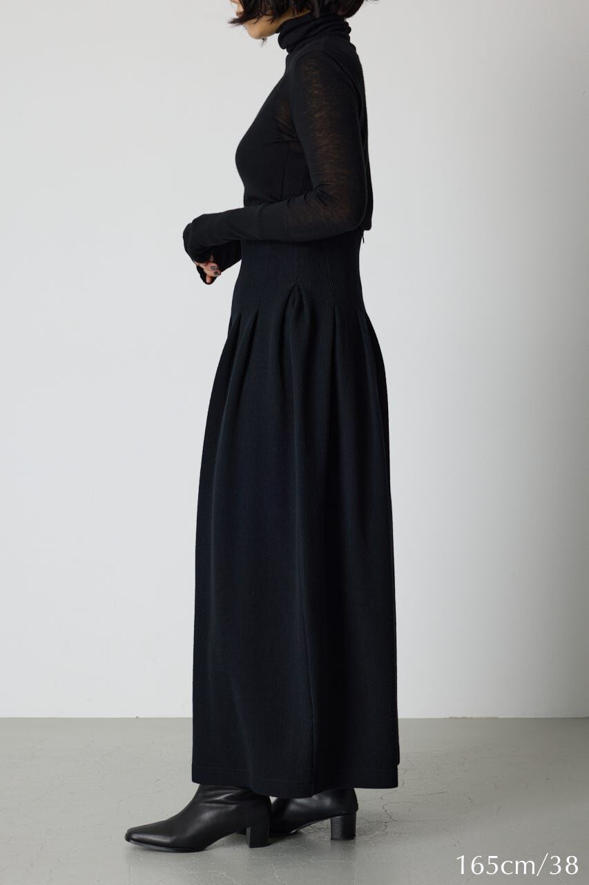 RIM.ARK 「High waist bomber knit SK」|スカート|