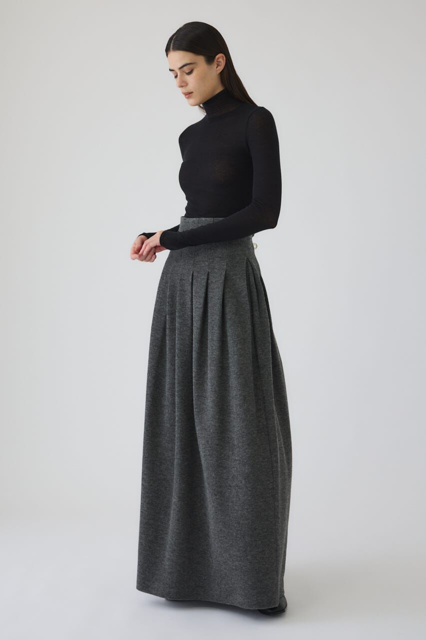 RIM.ARK 「High waist bomber knit SK」|スカート|