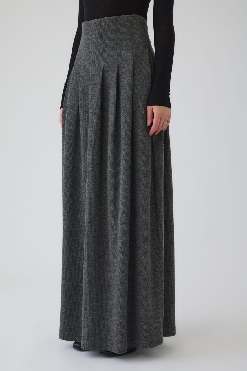 RIM.ARK 「High waist bomber knit SK」|スカート|
