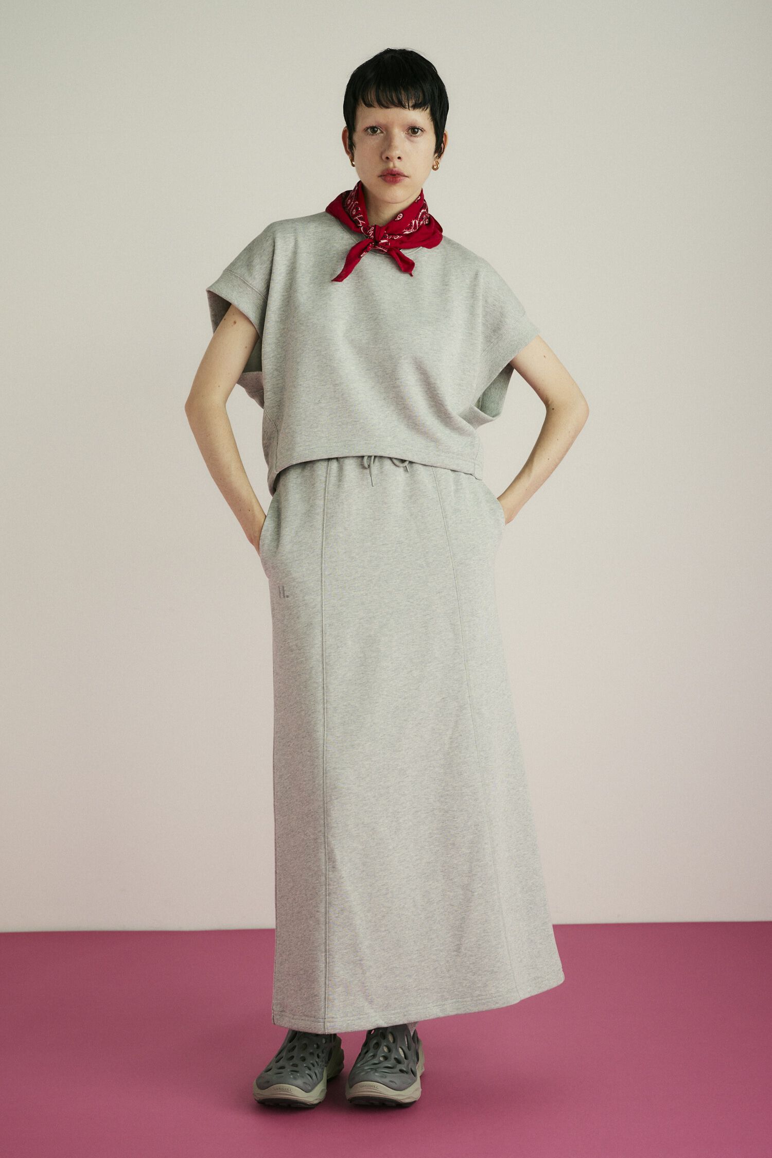 HeRIN.CYE「Switching skirt」|スカート|C.GRY