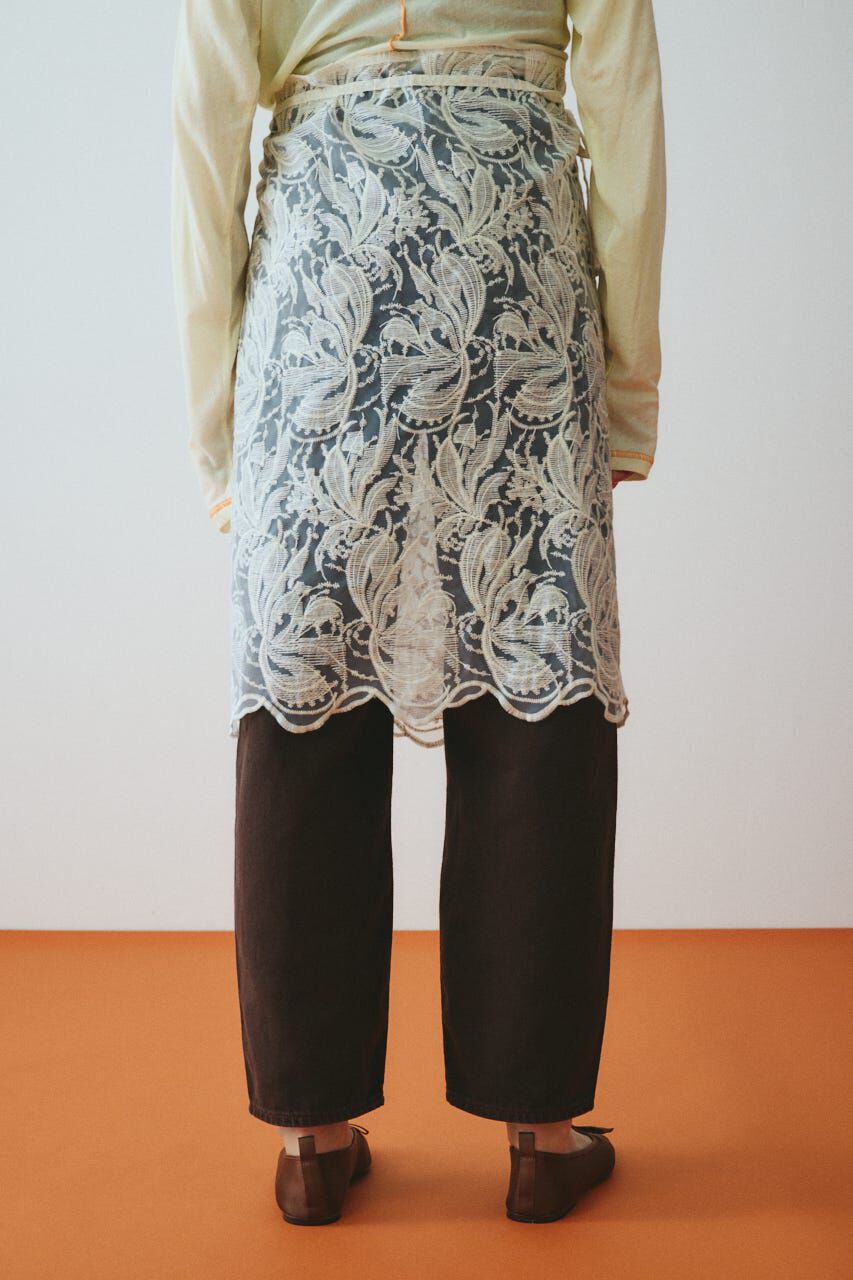 HeRIN.CYE「［予約］Lace wrap skirt」|スカート|