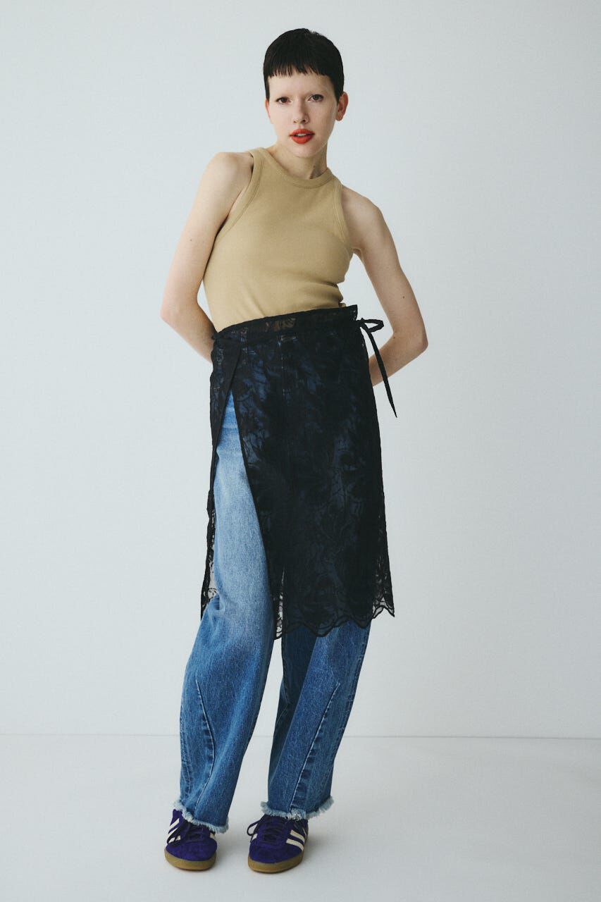 HeRIN.CYE「［予約］Lace wrap skirt」|スカート|