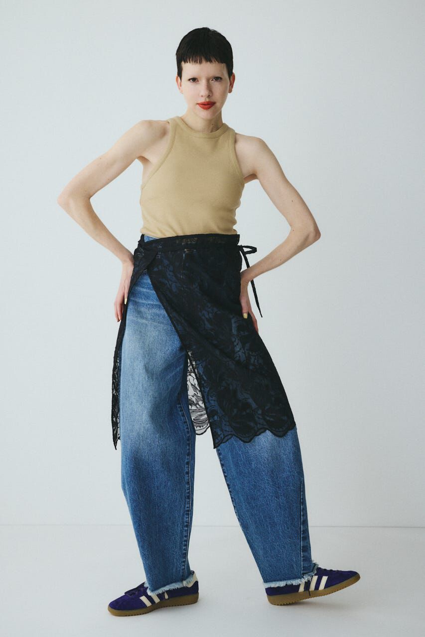 HeRIN.CYE「［予約］Lace wrap skirt」|スカート|