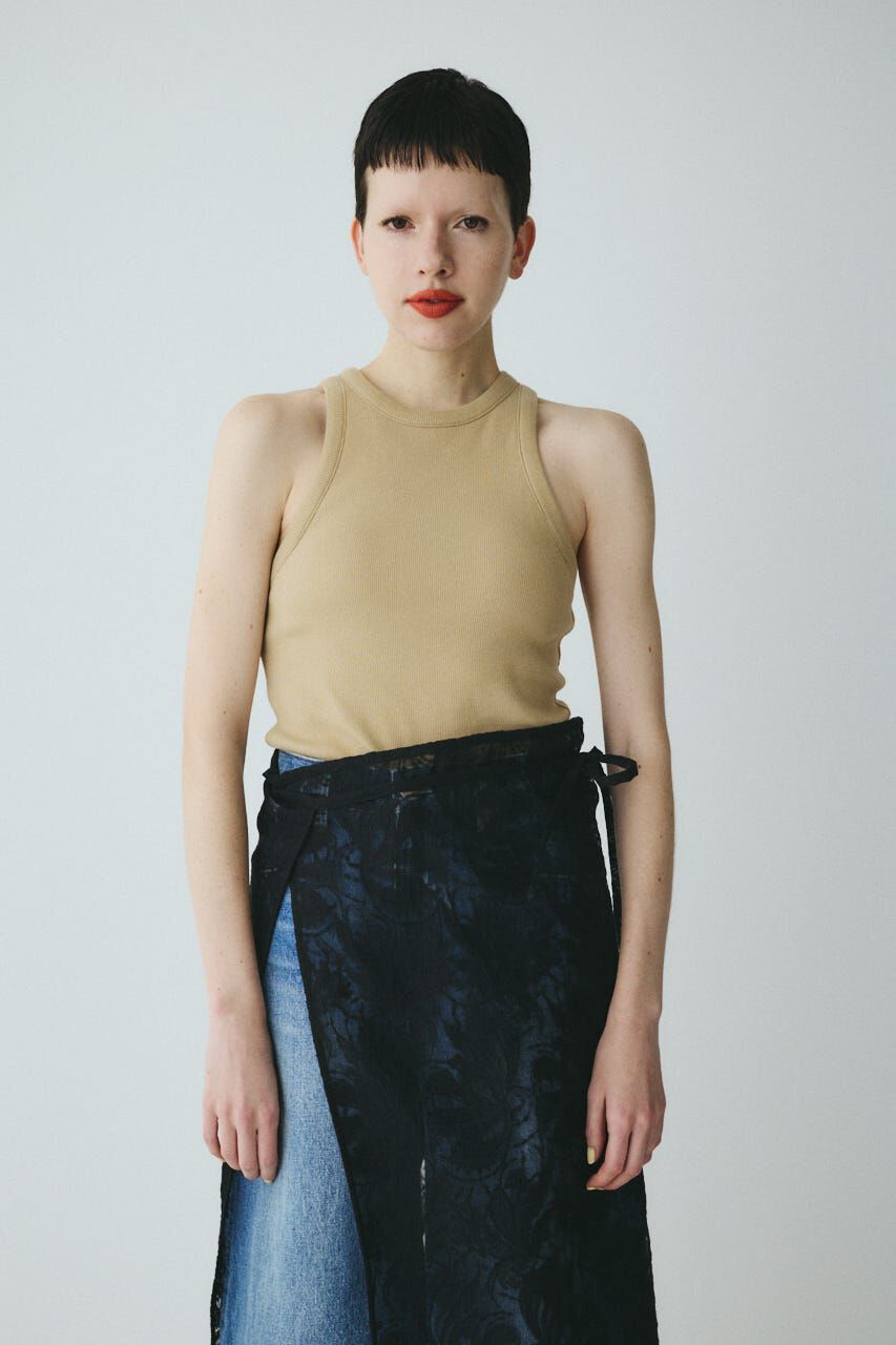 HeRIN.CYE「［予約］Lace wrap skirt」|スカート|