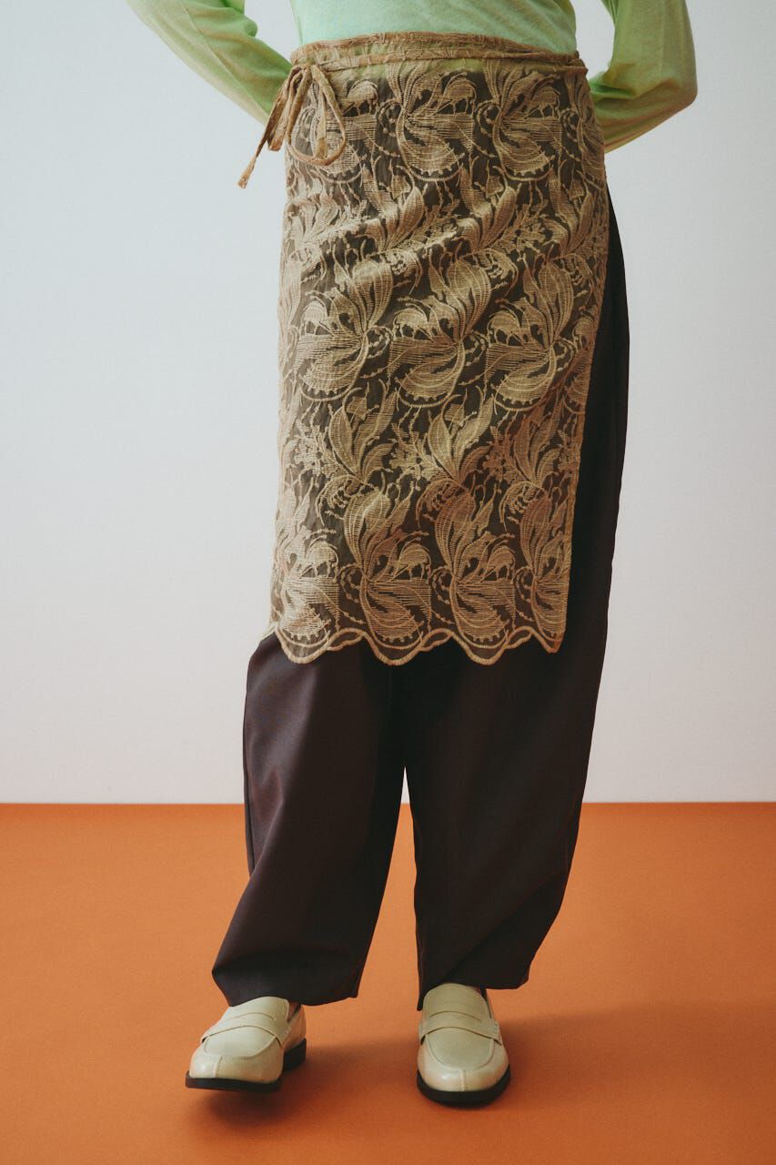 HeRIN.CYE「［予約］Lace wrap skirt」|スカート|