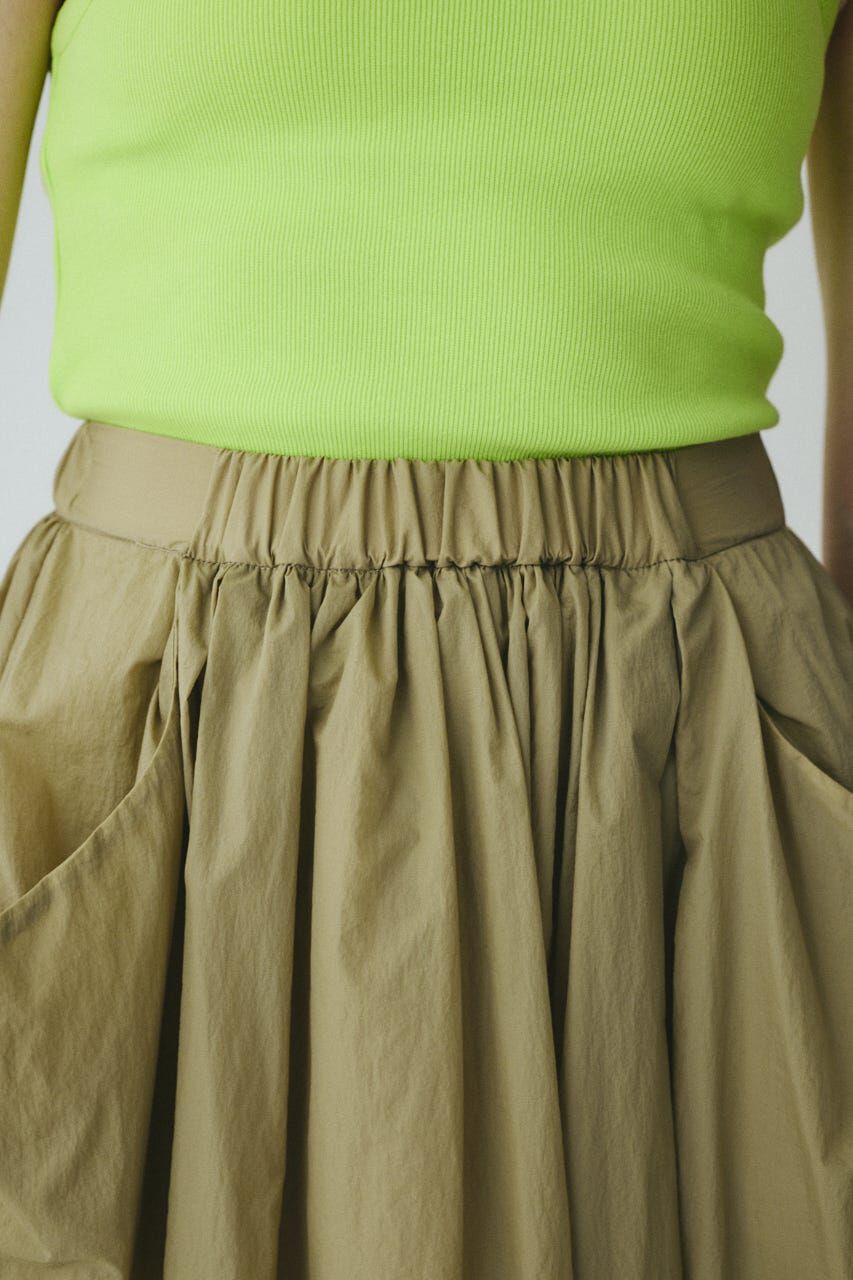 HeRIN.CYE「［予約］Volume nylon skirt」|スカート|