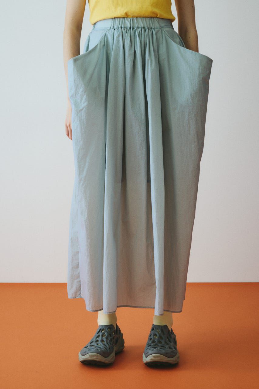 HeRIN.CYE「［予約］Volume nylon skirt」|スカート|L/GRY1